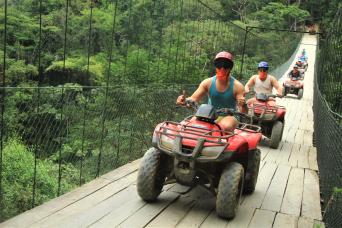 Pont Jorullo : tour en quad au départ de Puerto Vallarta