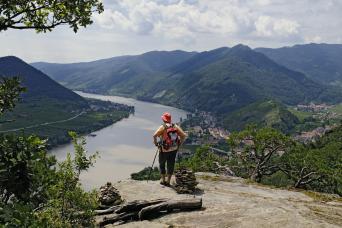 hiking the Danube