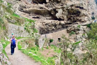 hiking the Amalfi coast