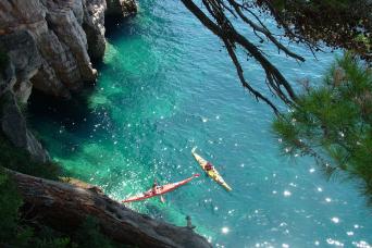 kayaking Croatia