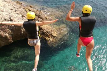 dive into the Sardinian sea
