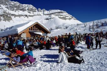 Mountain refuge Madonna di Campiglio