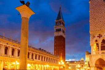 San Marco Square by night