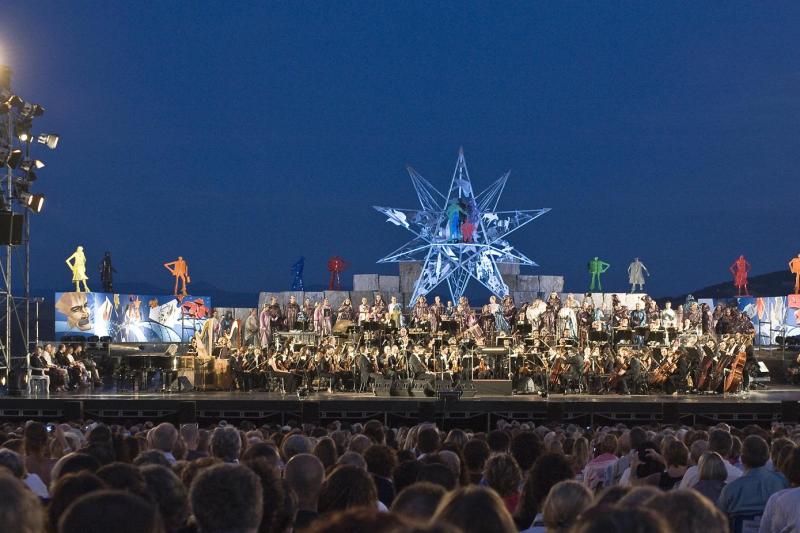 Andrea Bocelli concert in Tuscany