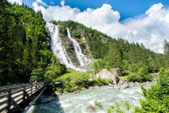 hiking in the Italian Alps