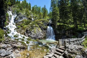 hiking in the Dolomites