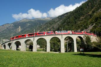 ride the Bernina Express