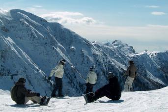 Ski resorts near Bergamo