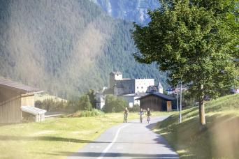 mountain biking Italy Austria Switzerland