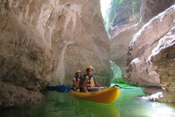 canoeing activity