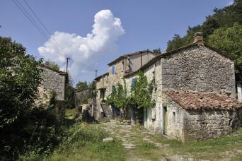 Bencici village, Istria