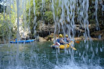 rafting excursion in Croatia