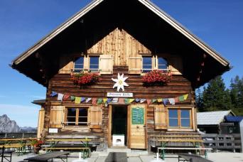 Mountain hut Austrian Alps