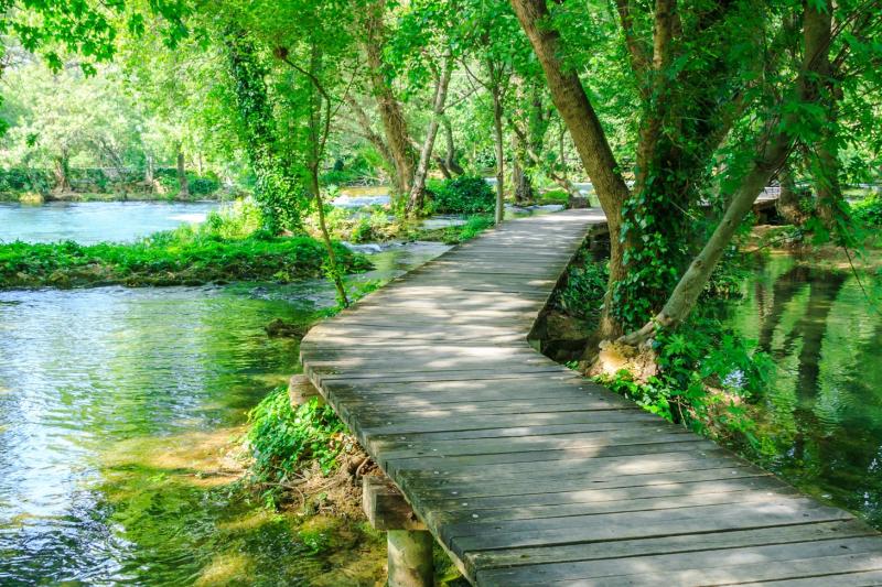 Split: Trogir and Krka National Park Guided Day Trip