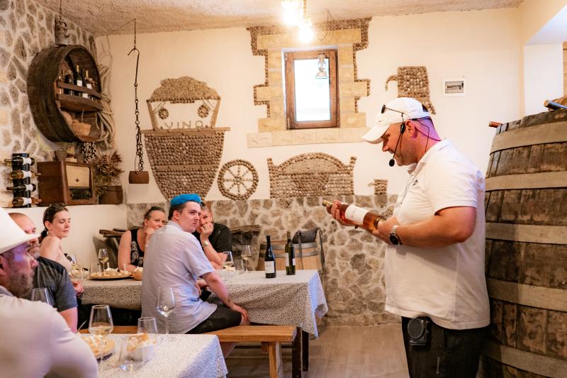 From Omiš: Krka National Park Tour with a local guide & wine tasting with Gray Line Croatia