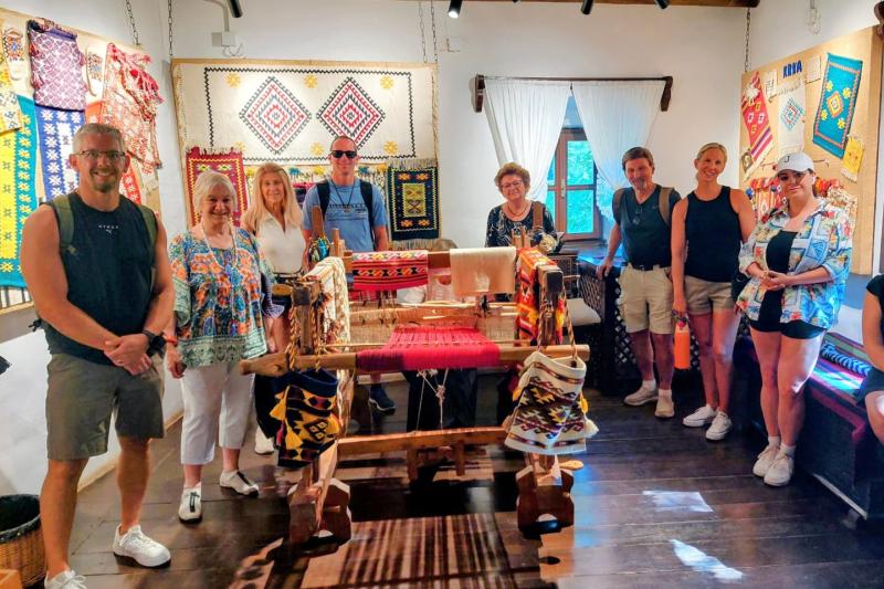 From Omiš: Krka National Park Tour with a local guide & wine tasting with Gray Line Croatia