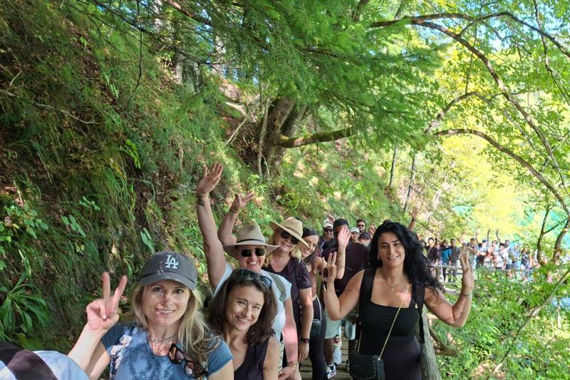 From Omiš: Plitvice Lakes Economy Group Tour