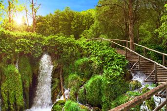 Guided Transfer from Zagreb to Omiš with stop at Plitvice Lakes