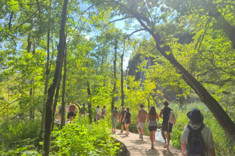 Guided Transfer from Zagreb to Omiš with stop at Plitvice Lakes