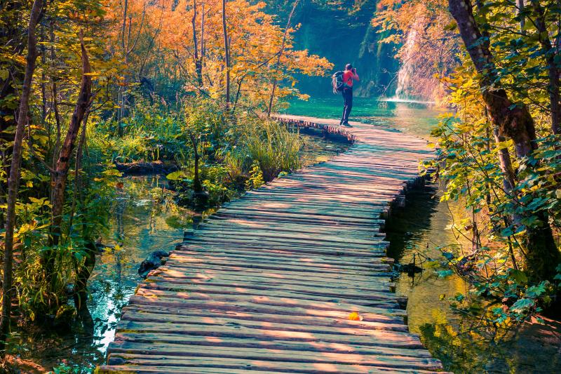 Parc national des lacs Plitvice : excursion au départ de Zagreb