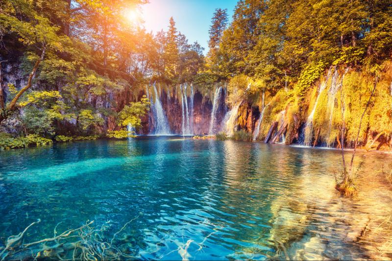 Parc national des lacs Plitvice : excursion au départ de Zagreb