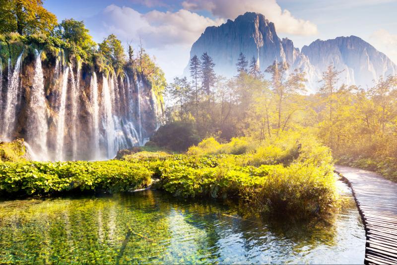 Parc national des lacs Plitvice : excursion au départ de Zagreb
