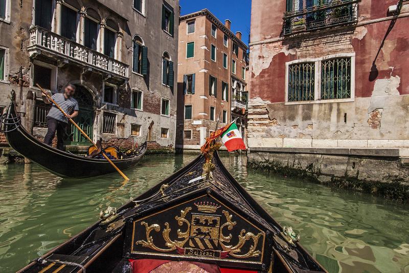 Venise : tour privé romantique en gondole avec pick-up
